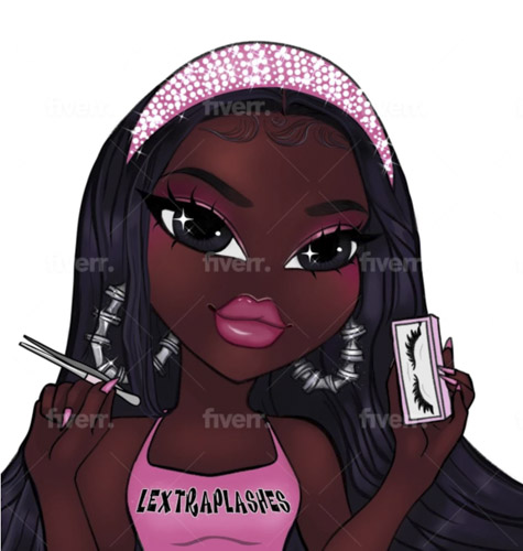 Sample image of Bratz doll drawing from Satust