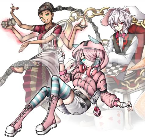 Sample image of Danganronpa fanart from errizzz