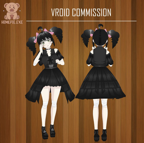 Image of VRoid commissions by himepie