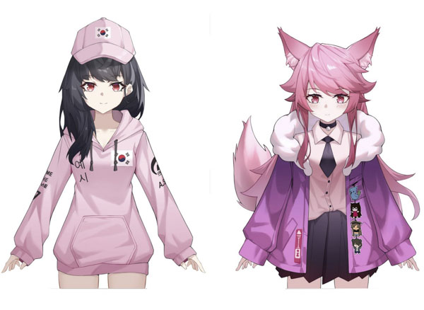 Sample image of Vtuber commissions by Xiaojing