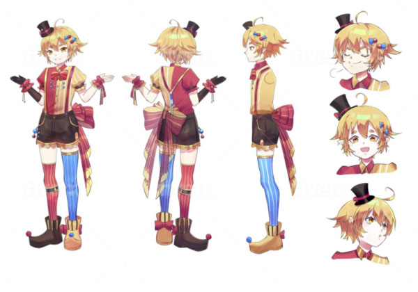 image of Vtuber reference sheet by kumokaya